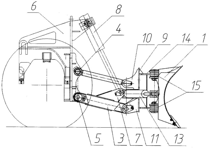 Чертежи отвала на МТЗ 82