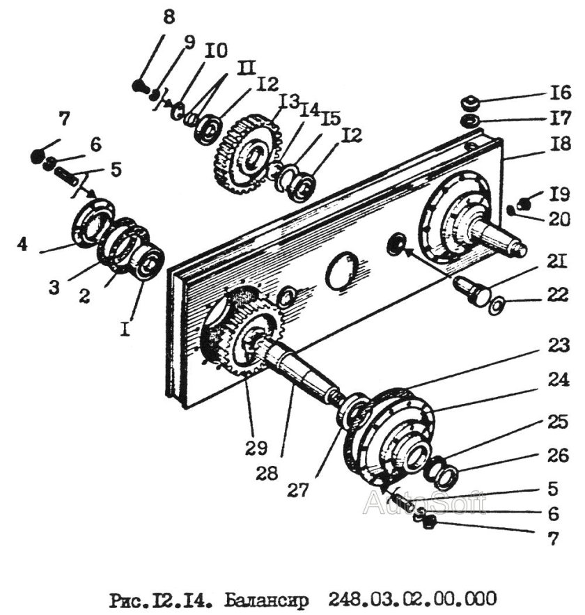 Подшипник ступица ГС-14.02 задняя