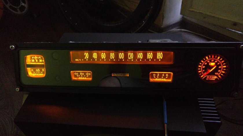 Электронная приборная панель ГАЗ 24