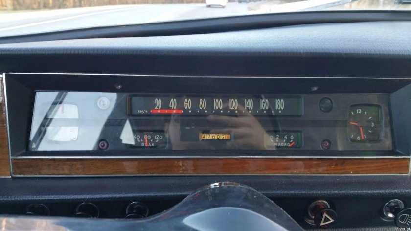 Ленточный спидометр ГАЗ 24