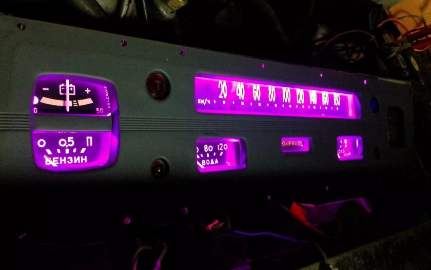 Ленточная приборка ГАЗ 24