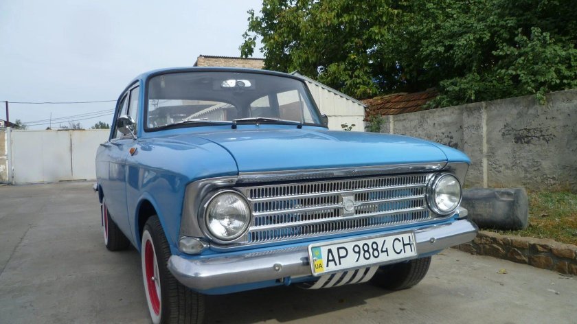 Москвич 408 голубой