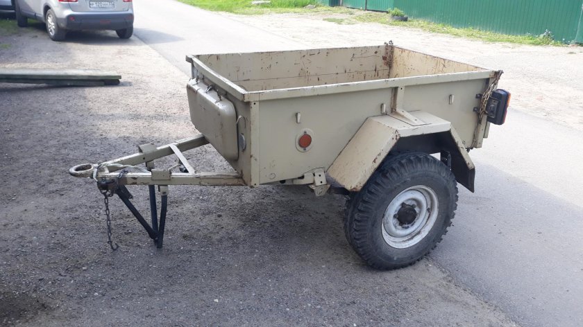 Прицеп УАЗ 469 габариты