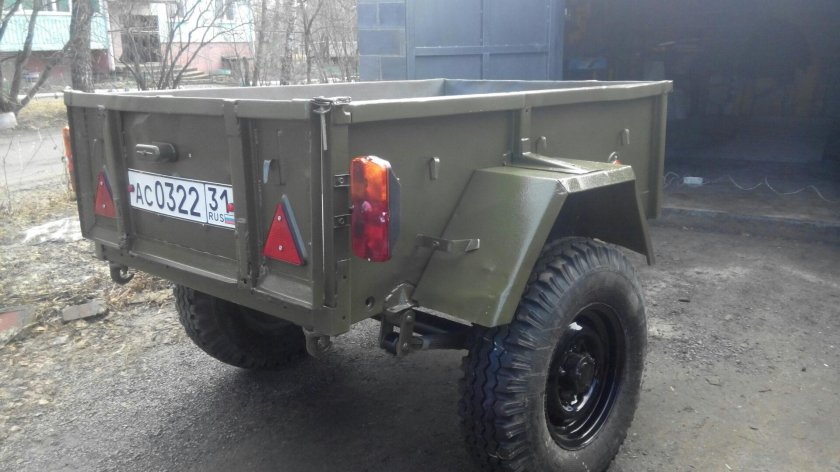 УАЗ 469 С прицепом