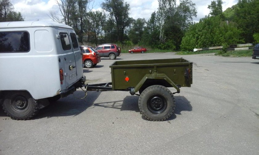 УАЗ 3962 С прицепом
