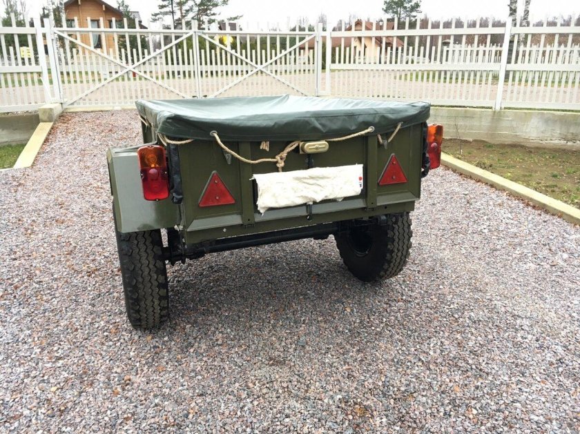 Тент для прицепа УАЗ 8109