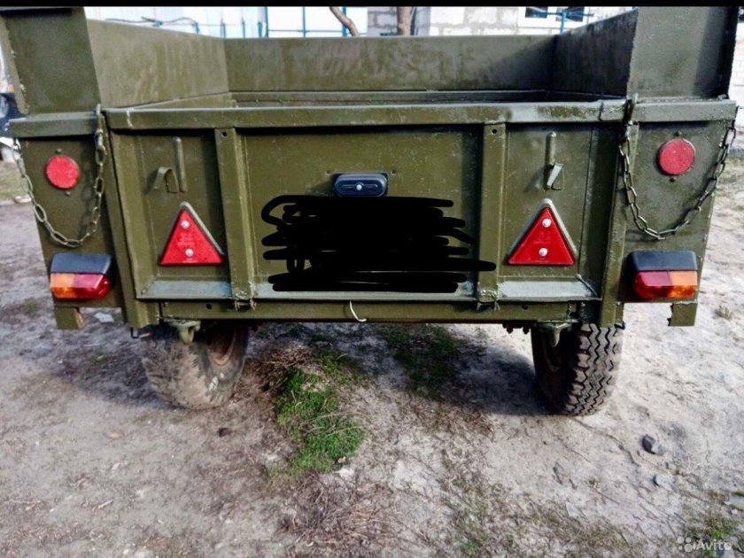 Прицеп для УАЗ самосвальный