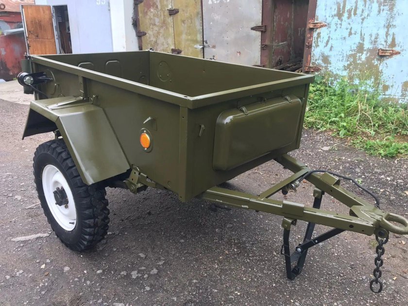 УАЗ прицеп ГАЗ 704