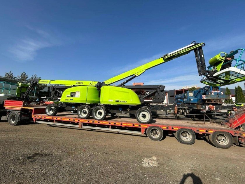 Коленчатые подъемники