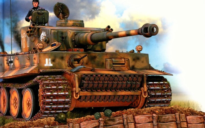 Танк тигр немецкий второй мировой