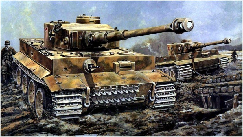 Немецкие танки 2 мировой войны тигр