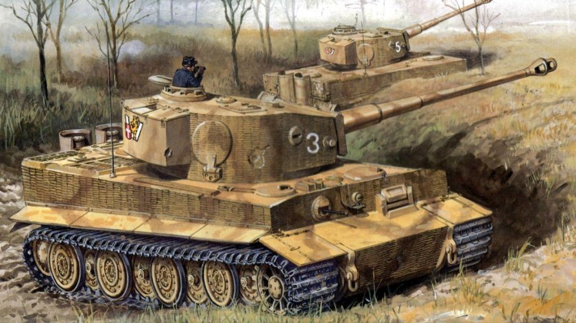 Panzerkampfwage n vi Ausf. H1, «тигр»
