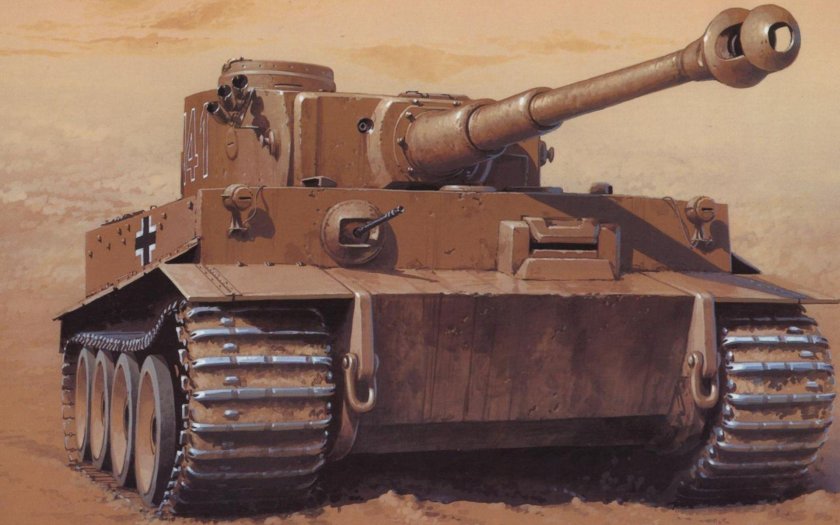 Немецкий танк тигр 1