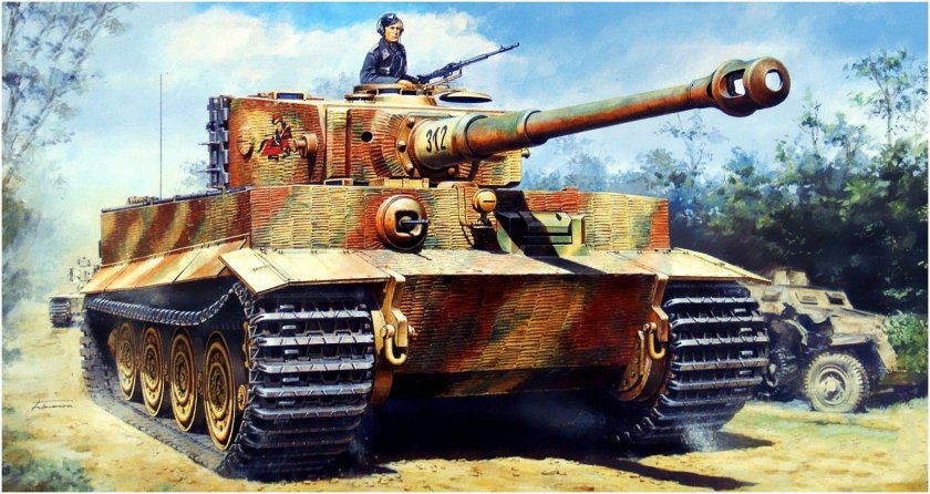 PZKPFW vi Ausf.h1 "тигр"