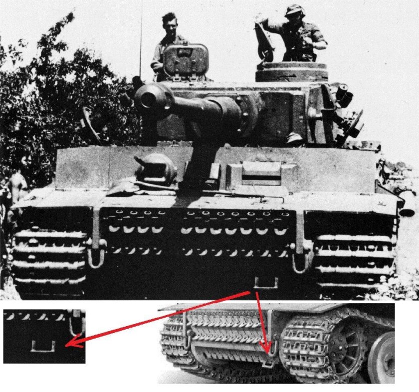 Танк «тигр» в Тунисе, 1943