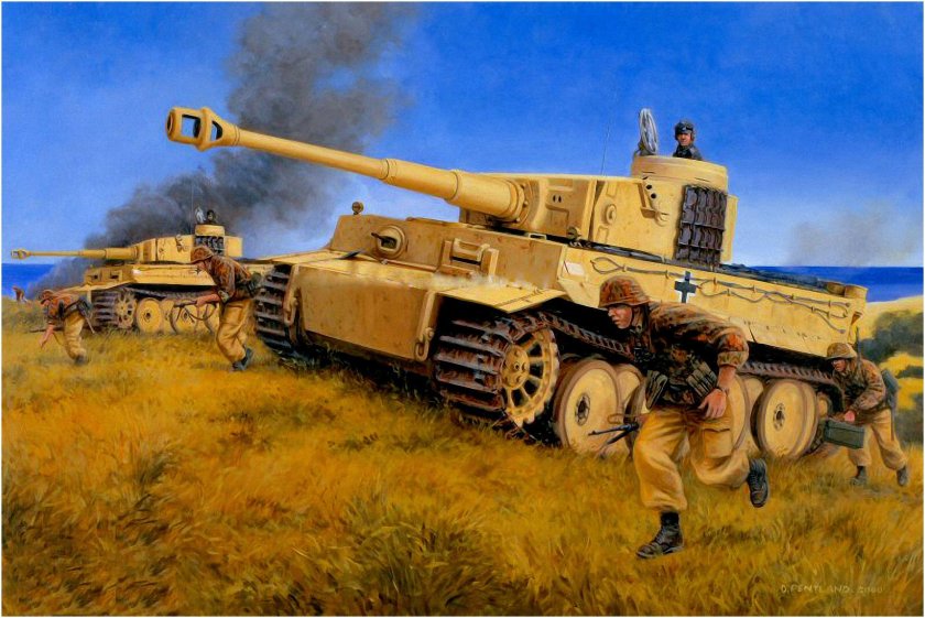 Танк тигр 2 мировой войны