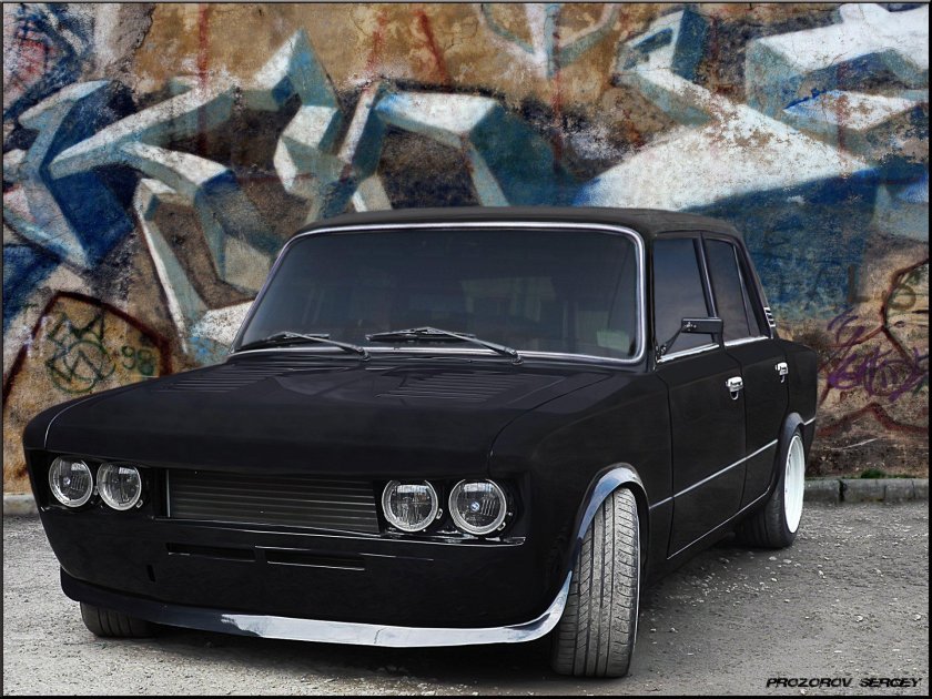 Тюнингованный ВАЗ 2106