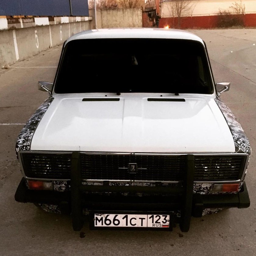 ВАЗ 2106 оперская белая