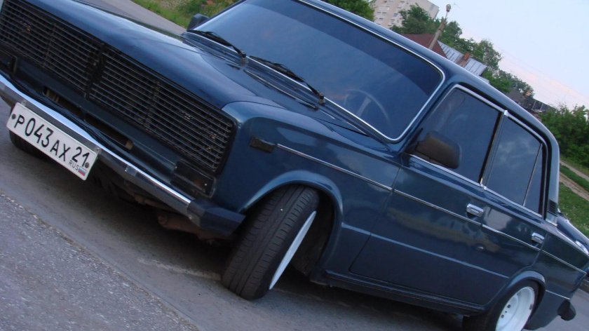 Решетка радиатора ВАЗ 2106 сплошная