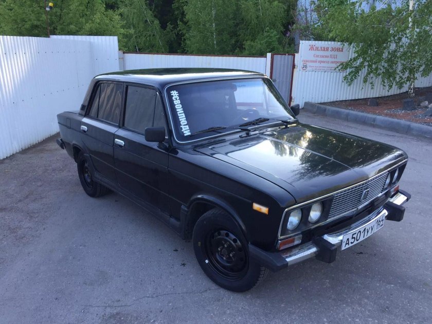 ВАЗ 2106 черные штампы