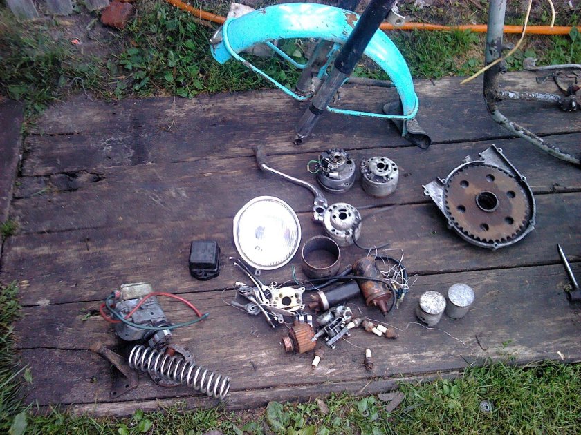 Мотозапчасти ИЖ Планета 5