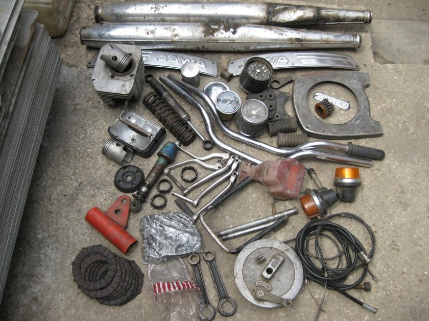 Мото запчасти Ява 638