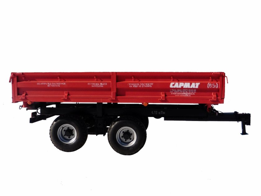 Полуприцеп тракторный ППТС 12