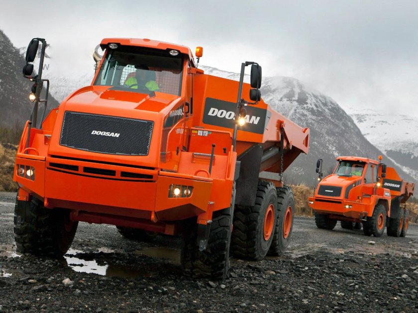 Самосвал Doosan da30