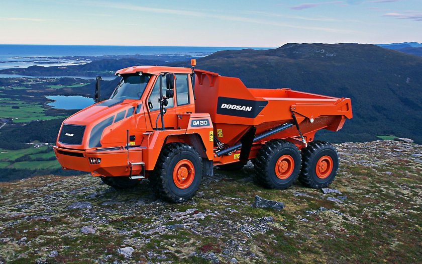 Самосвал Doosan da30