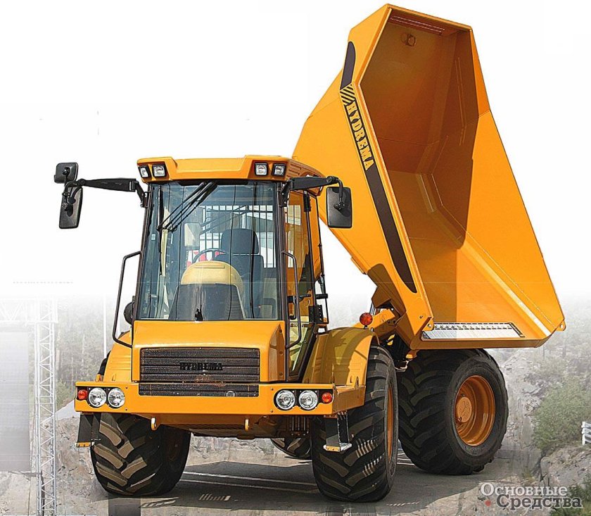 Шарнирный самосвал