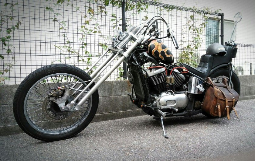 Чоппер Кавасаки вулкан 800