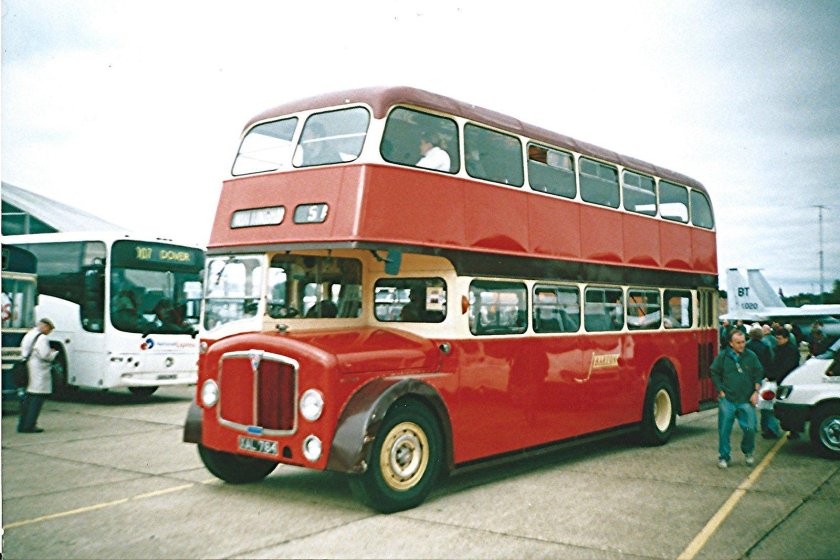 Red double decker bus