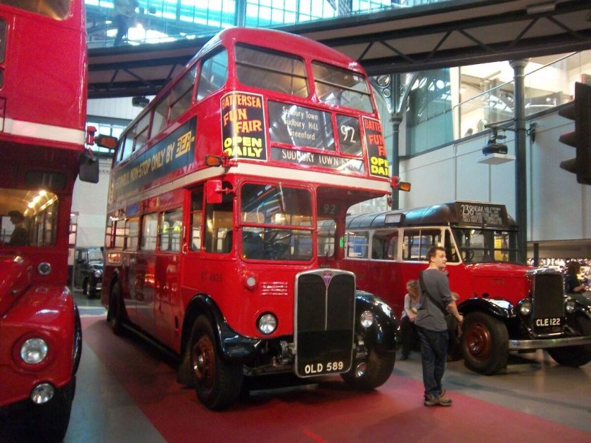 Музей транспорта в лондоне