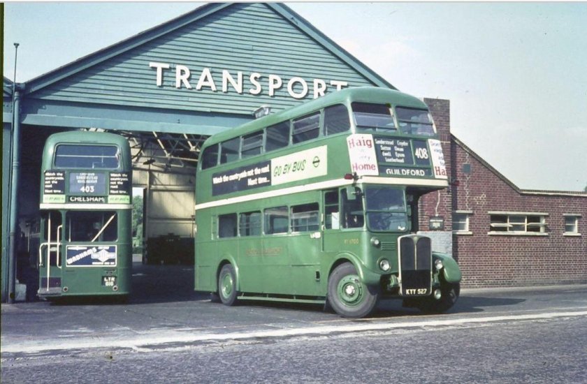 Автобусы Лондона 30-х годов