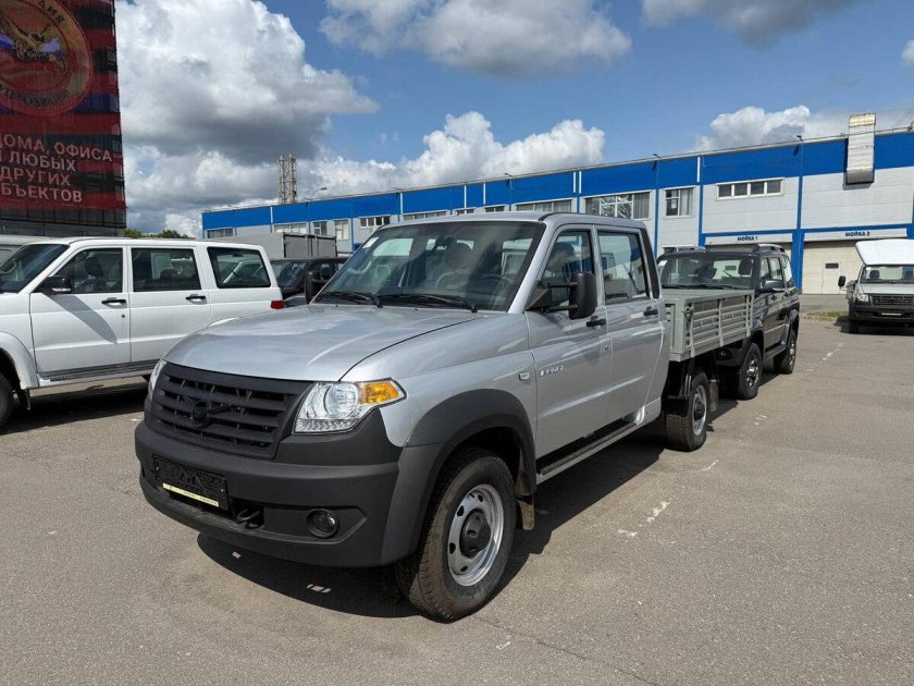 Уаз профи двухрядная кабина