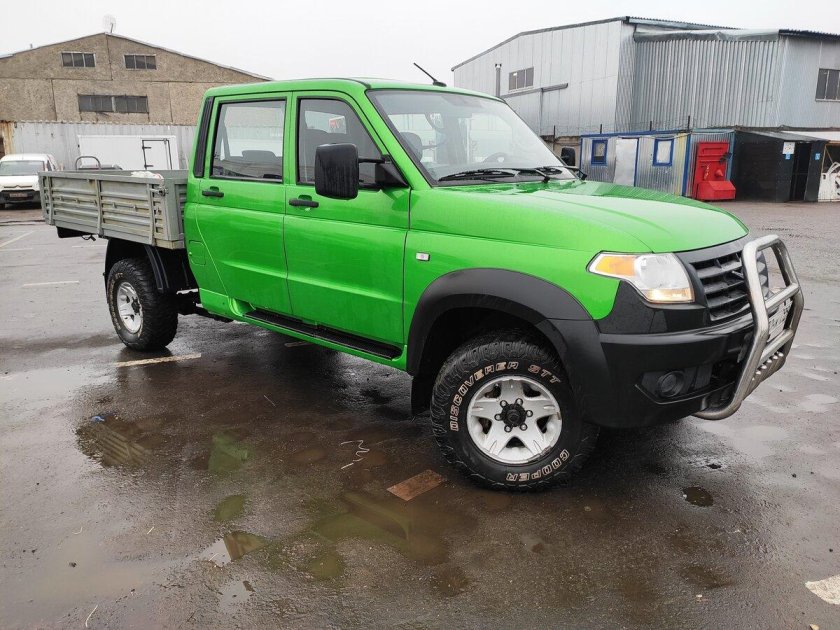 УАЗ профи 2017 двухрядная кабина