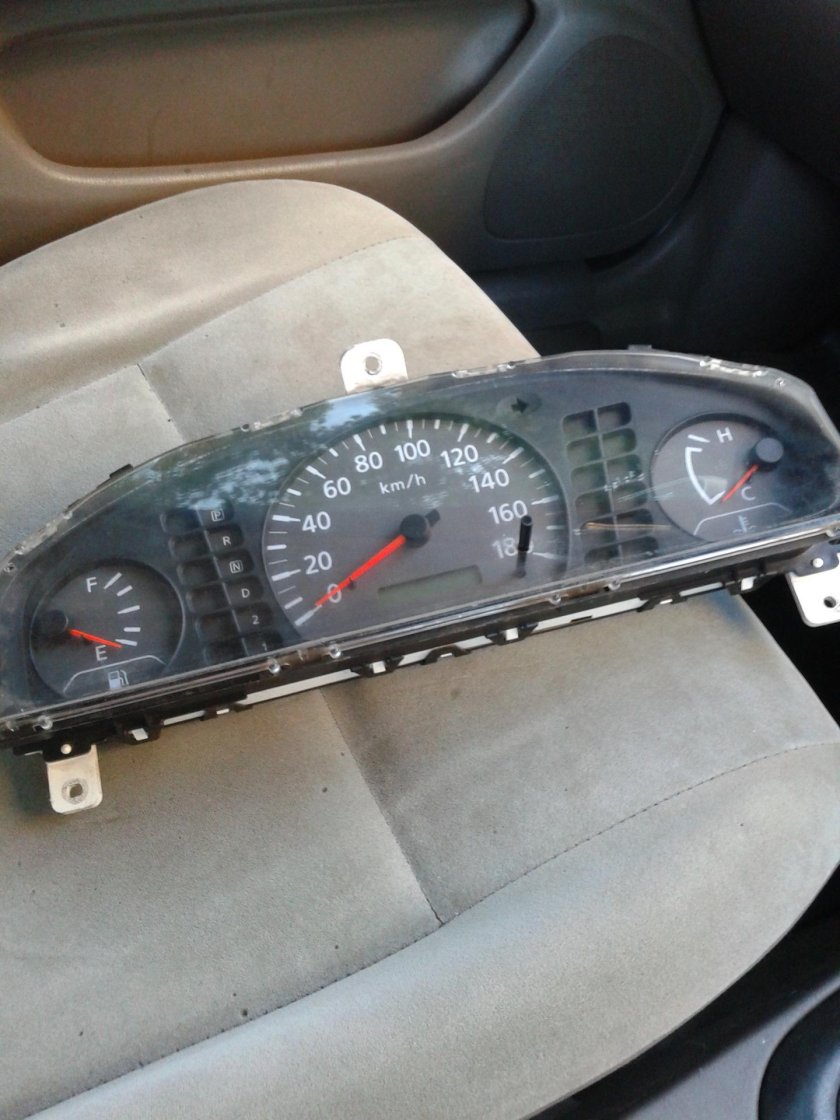 Подсветка панели приборов Ниссан Санни