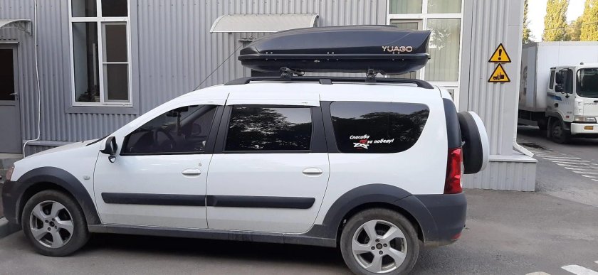 Автобокс на Ларгус кросс