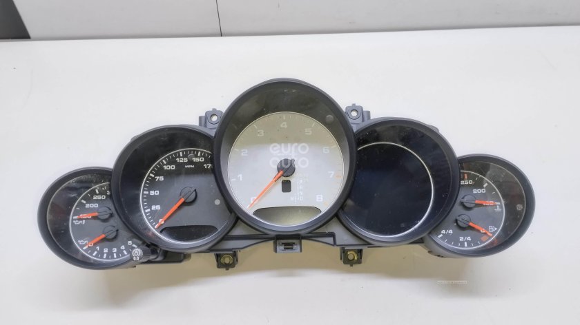 Меню на приборной панели Порше Кайен 955?