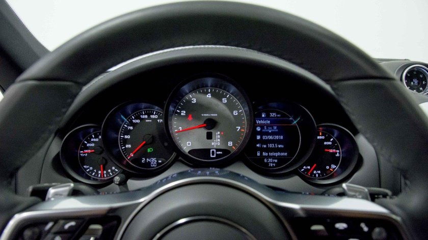 Porsche Cayenne Turbo s 955 приборка