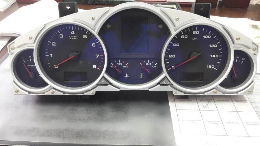 Щиток приборов Порше Кайен