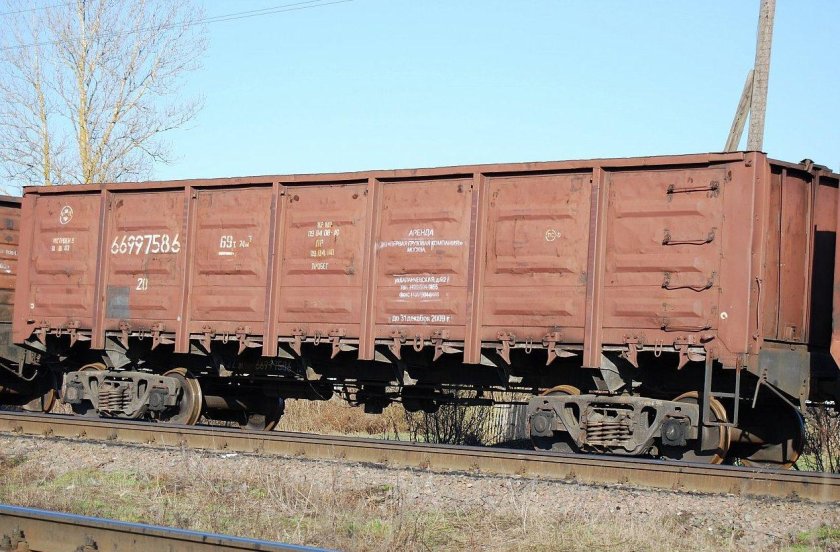 Четырехосный Крытый вагон