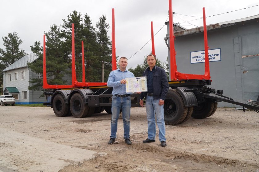 Прицеп Наби сортиментовоз