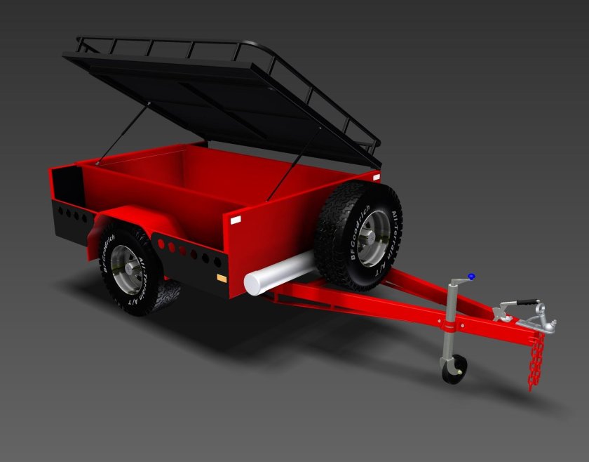 Бокс для прицепа