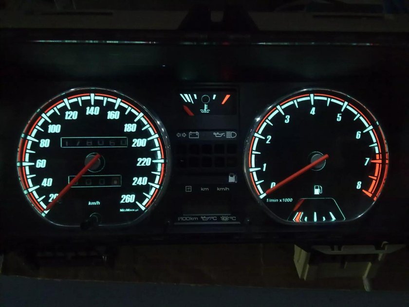 Подсветка приборной панели гольф 3