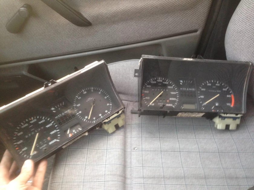 Приборная панель гольф 2 с тахометром