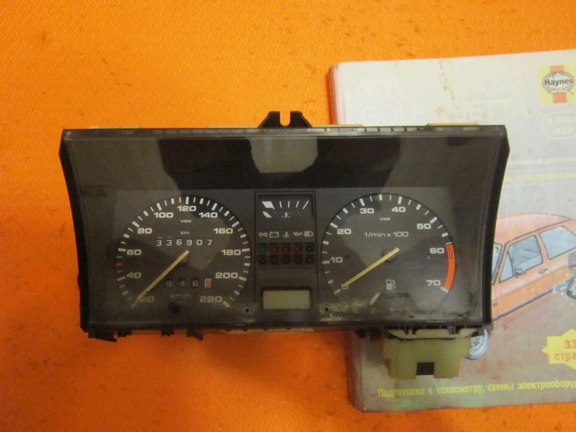 Golf 2 приборная панель