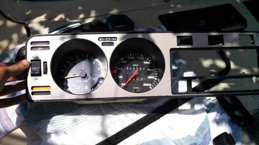 Golf 1 приборная панель