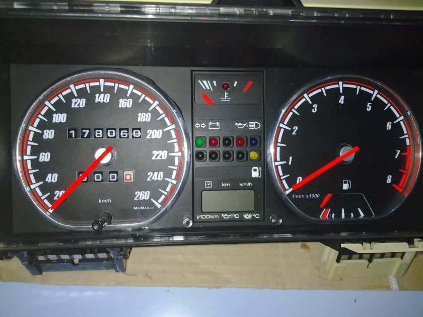 Golf 2 приборная панель