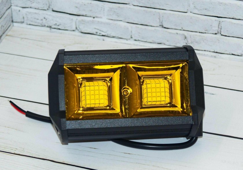 Лампы h8 в ПТФ желтая